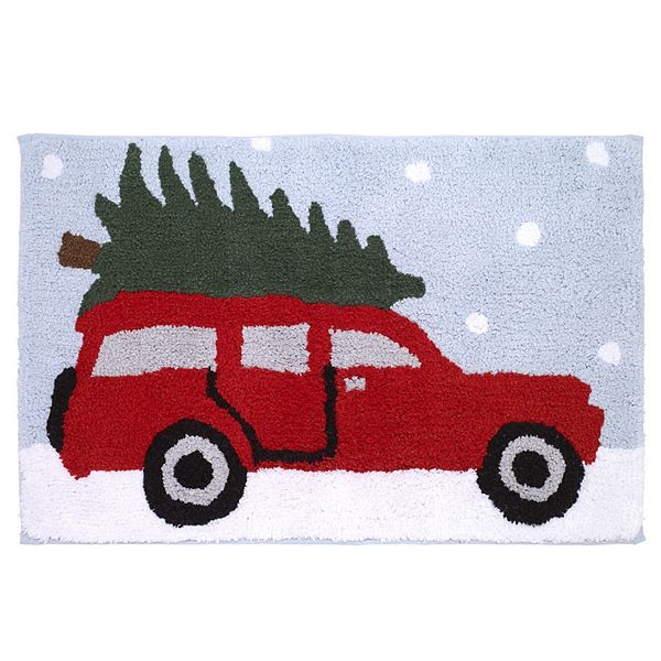 bed bath and beyond christmas mats