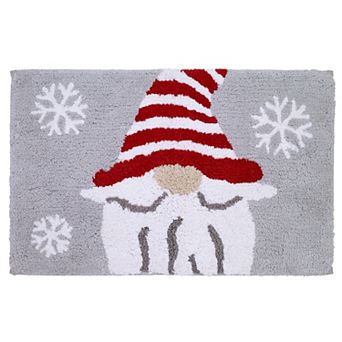 Avanti Christmas Gnome Bath Rug