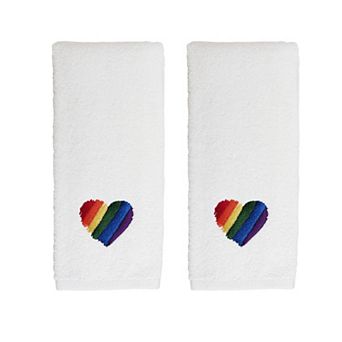 Avanti Pride 2-pack Heart Hand Towel