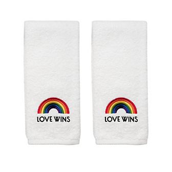 Avanti Pride 2-pack Love Wins Hand Towel