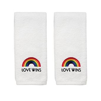 Avanti Pride 2-pack Love Wins Hand Towel