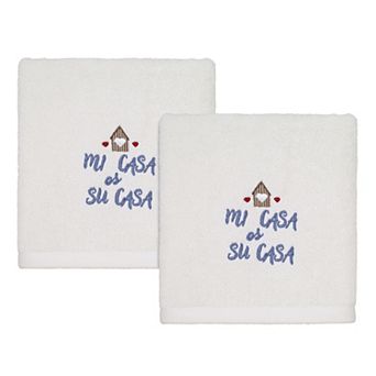 Avanti Latin 2-pack "Mi Casa es Su Casa" Hand Towel