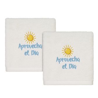 Avanti Latin 2-pack Seize The Day "Aprovecha el Dia" Hand Towel