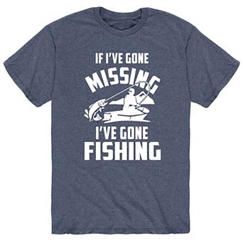 Men's If Ive Gone Missing Fishing Tee