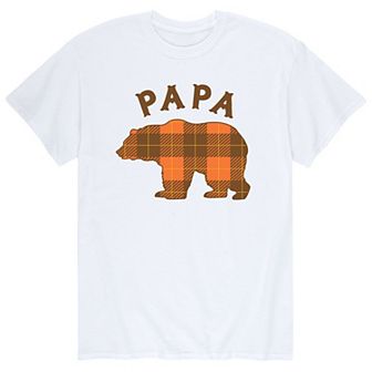Men's Fall Bear Papa Tee