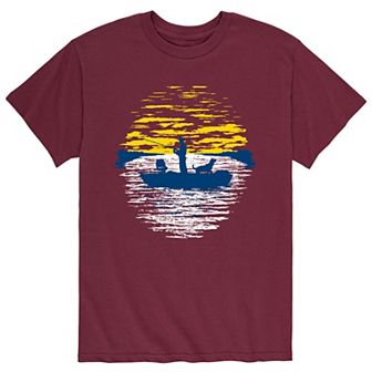 Men's Sunset Fishing Tee
