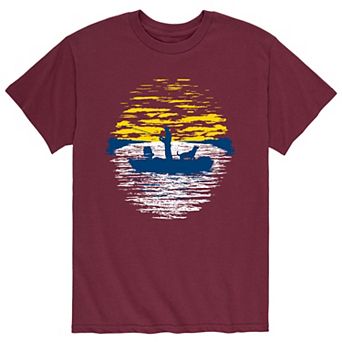 Men's Sunset Fishing Tee