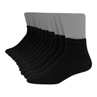 Men's Hanes® Ultimate 12+1 Bonus Pack Soft & Durable Ankle Socks