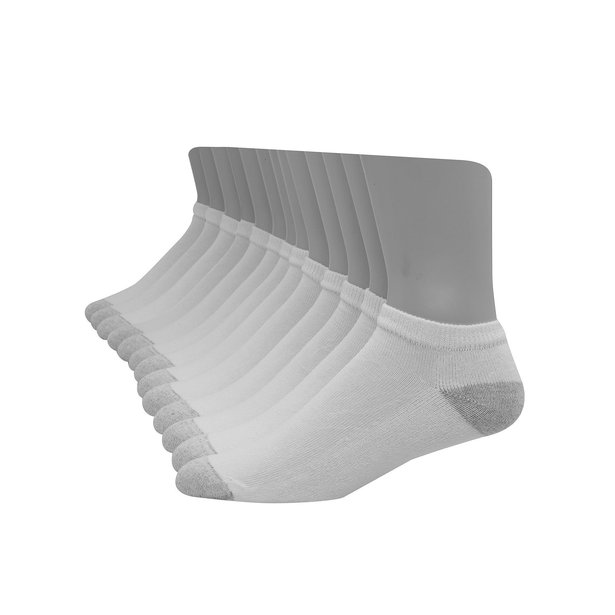 Mens Hanes Ultimate® 12 + 1 Bonus Pack Soft & Durable Low-Cut Socks, Size