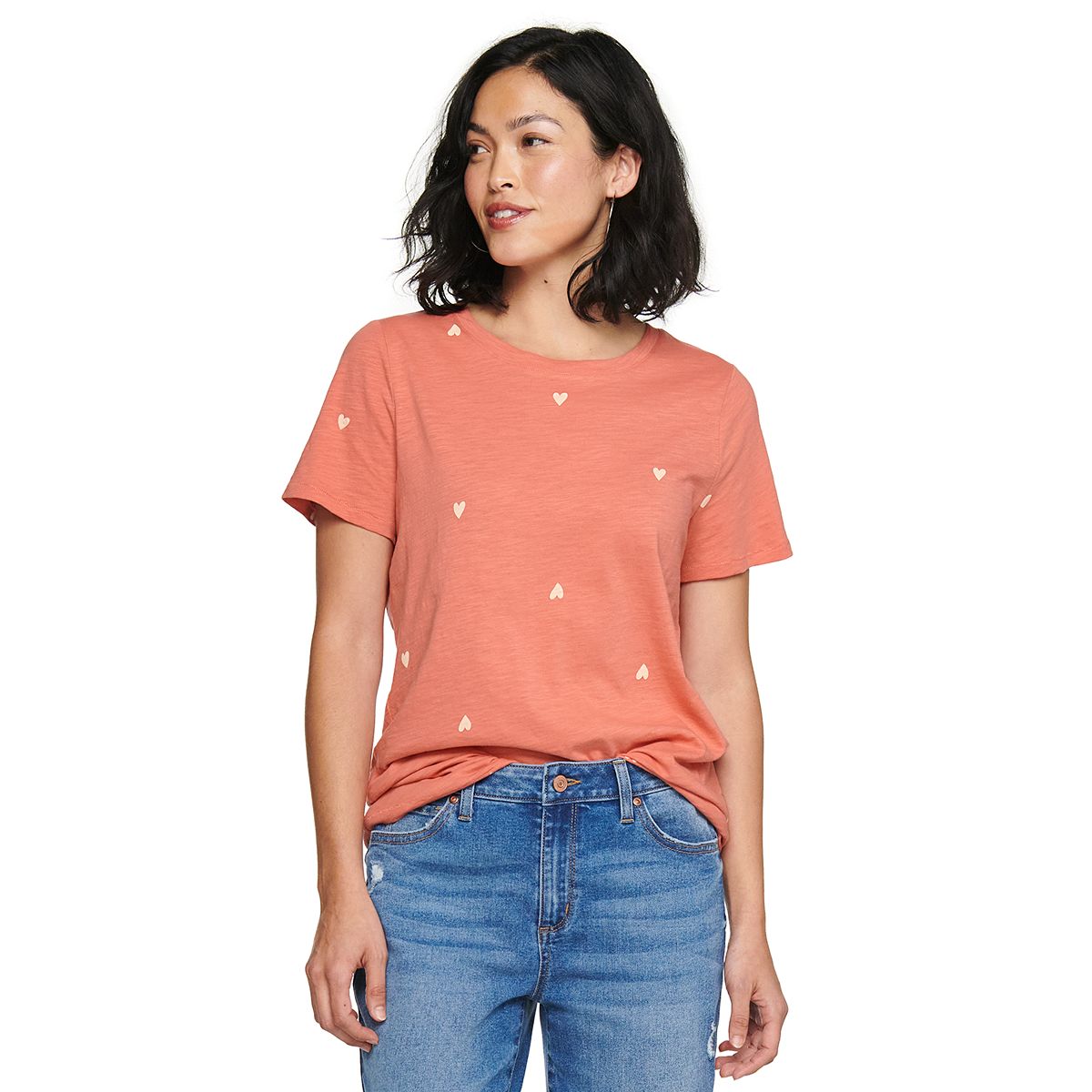 Women's Sonoma Goods For Life Short Sleeve Crewneck Tee