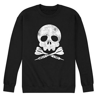 Men's Skull With Darts Sweatshirt
