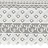Linum Home Textiles Turkish Cotton Aiden White Lace Embellished Hand Towel