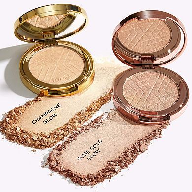 shimmering light powder highlighter