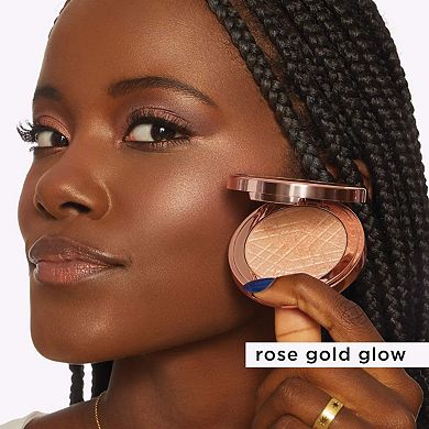 shimmering light powder highlighter