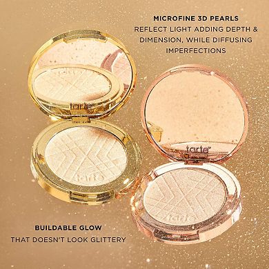 shimmering light powder highlighter