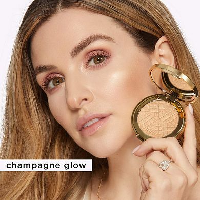 shimmering light powder highlighter