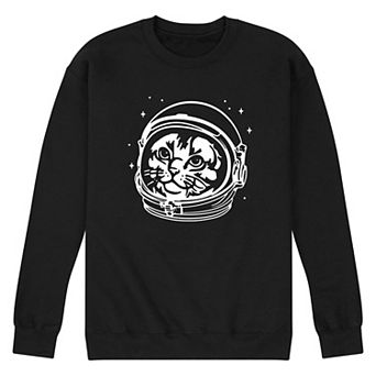 Men's Cat Astronaut Sweatshirt