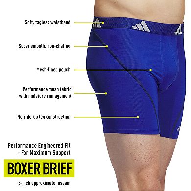 Men's adidas 3-pack Sport Performance Mesh Boxer Briefs