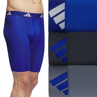 Men's adidas 3-pack Sport Performance Mesh 9" Long-Leg Boxer Briefs