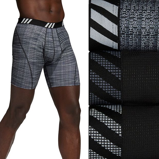 Men's adidas Sport Performance Mesh Graphic 3 Pack Boxer Briefs