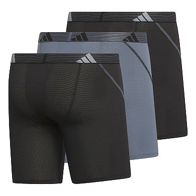 Big & Tall adidas 3-pack Sport Performance Mesh Boxer Briefs