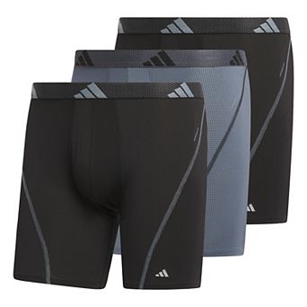 Big & Tall adidas 3-pack Sport Performance Mesh Boxer Briefs