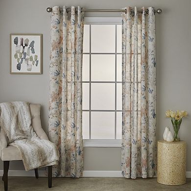 SKL Home Painted Garden 1-panel Window Curtain