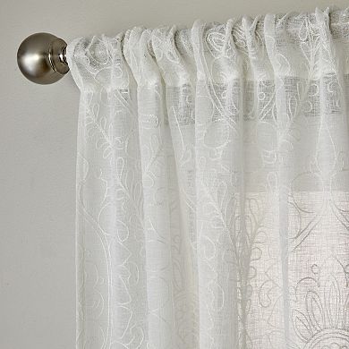 SKL Home Isabella Lace 1-panel Window Curtain