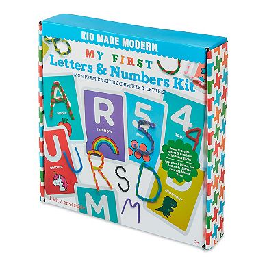 Kid Made Modern My First Letters & Numbers Kit