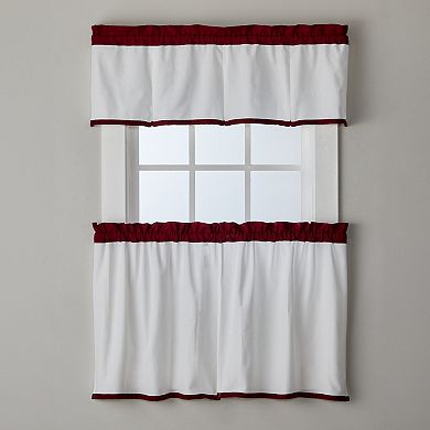 SKL Home Marrisa Window Tier Pair in Black