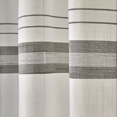 SKL Home Slate Stripe 2-pack Window Curtain Set