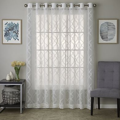 SKL Home Miranda 1-panel Window Curtain