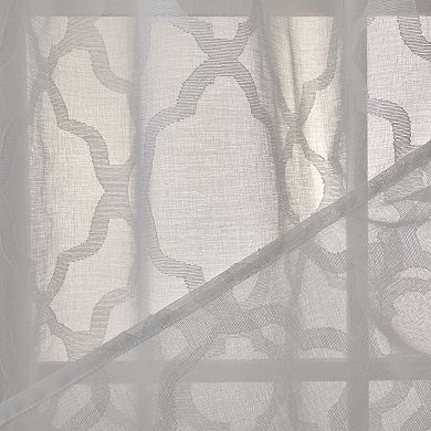 SKL Home Miranda 1-panel Window Curtain