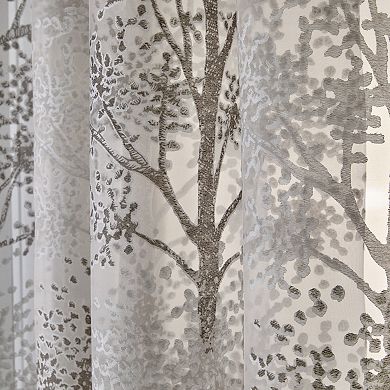 SKL Home Shadow Trees 1-panel Window Curtainin Taupe