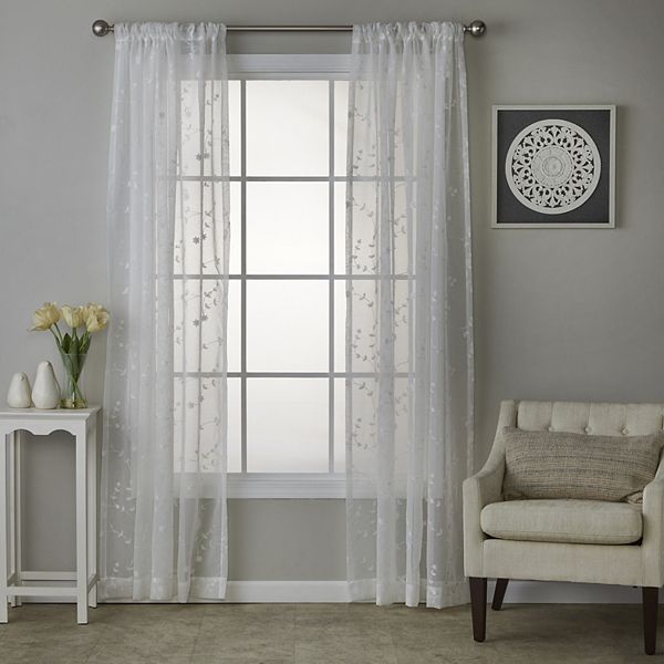 Whispering Wing Garden Quilted Curtains NCU0NTD977