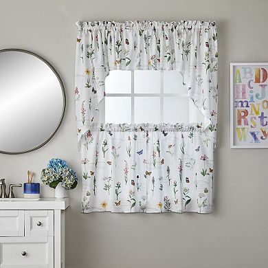 SKL Home Wildflower Script Window Tier Pair