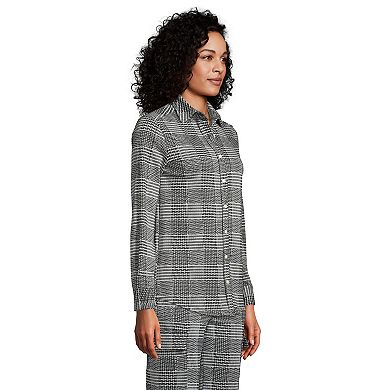 Women's Lands' End Sport Knit Tunic Shirt