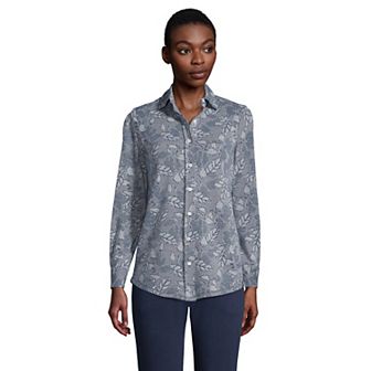 Women's Lands' End Sport Knit Tunic Shirt