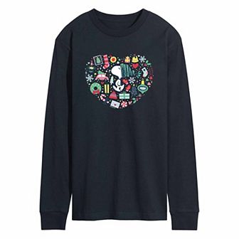 Men's Peanuts Heart Tee