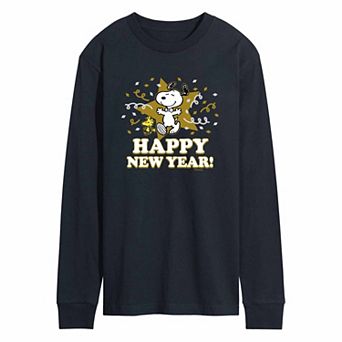 Men's Peanuts New Year Tee
