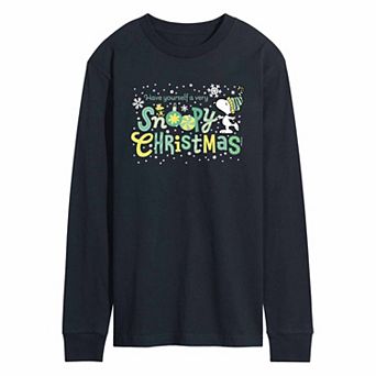 Men's Peanuts Christmas Tee