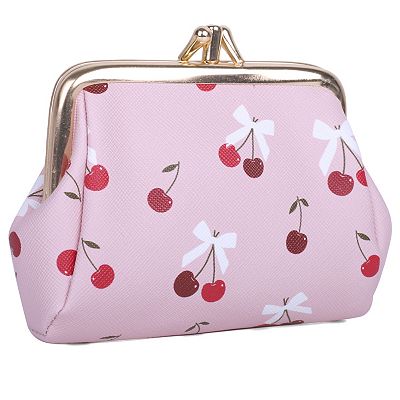 Dopp Triple Frame Leather Coin Purse