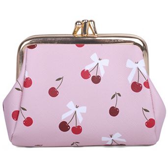 Dopp Triple Frame Leather Coin Purse