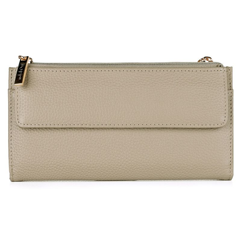 64043590 Dopp Cosmopolitan Leather Organizer Wallet, Grey sku 64043590