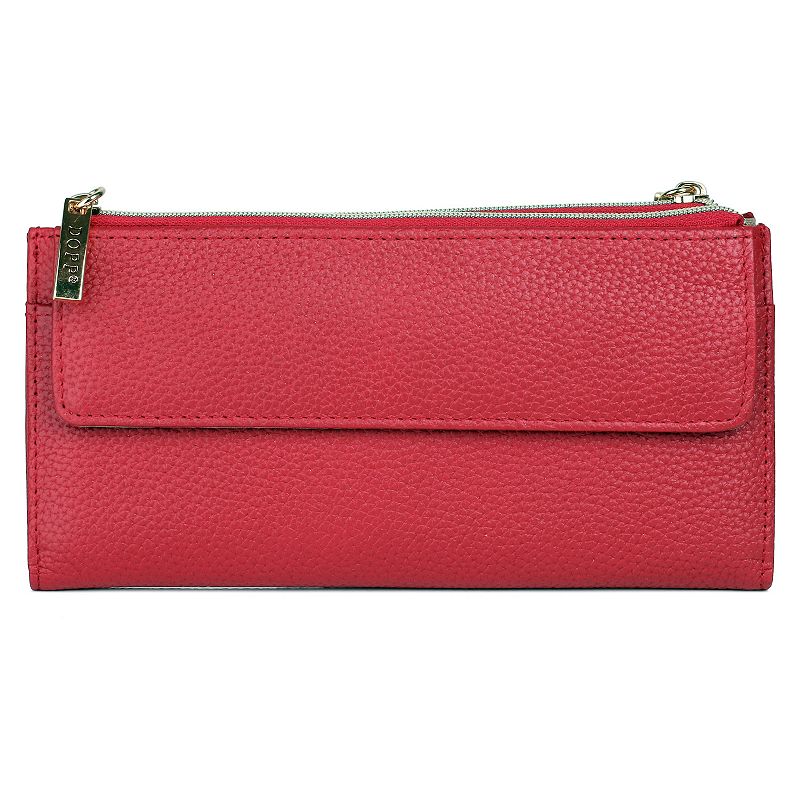 29135822 Dopp Cosmopolitan Leather Organizer Wallet, Red sku 29135822