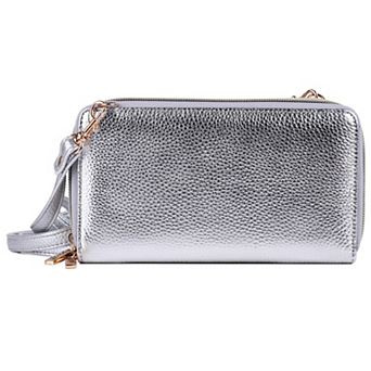 Dopp Ultimate Organizer Leather Crossbody Wallet