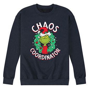 Men's Dr. Seuss The Grinch Chaos Sweatshirt
