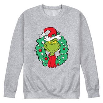 Men's Dr. Suess The Grinch Wreath Sweatshirt
