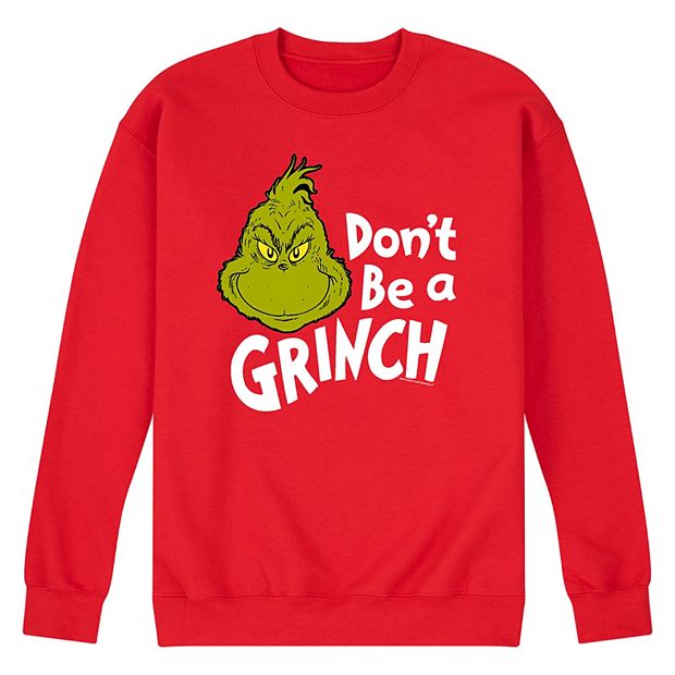 Mens grinch online sweatshirt