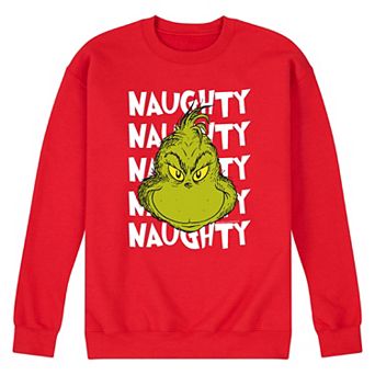 Men's Dr. Suess The Grinch Naughty Sweatshirt